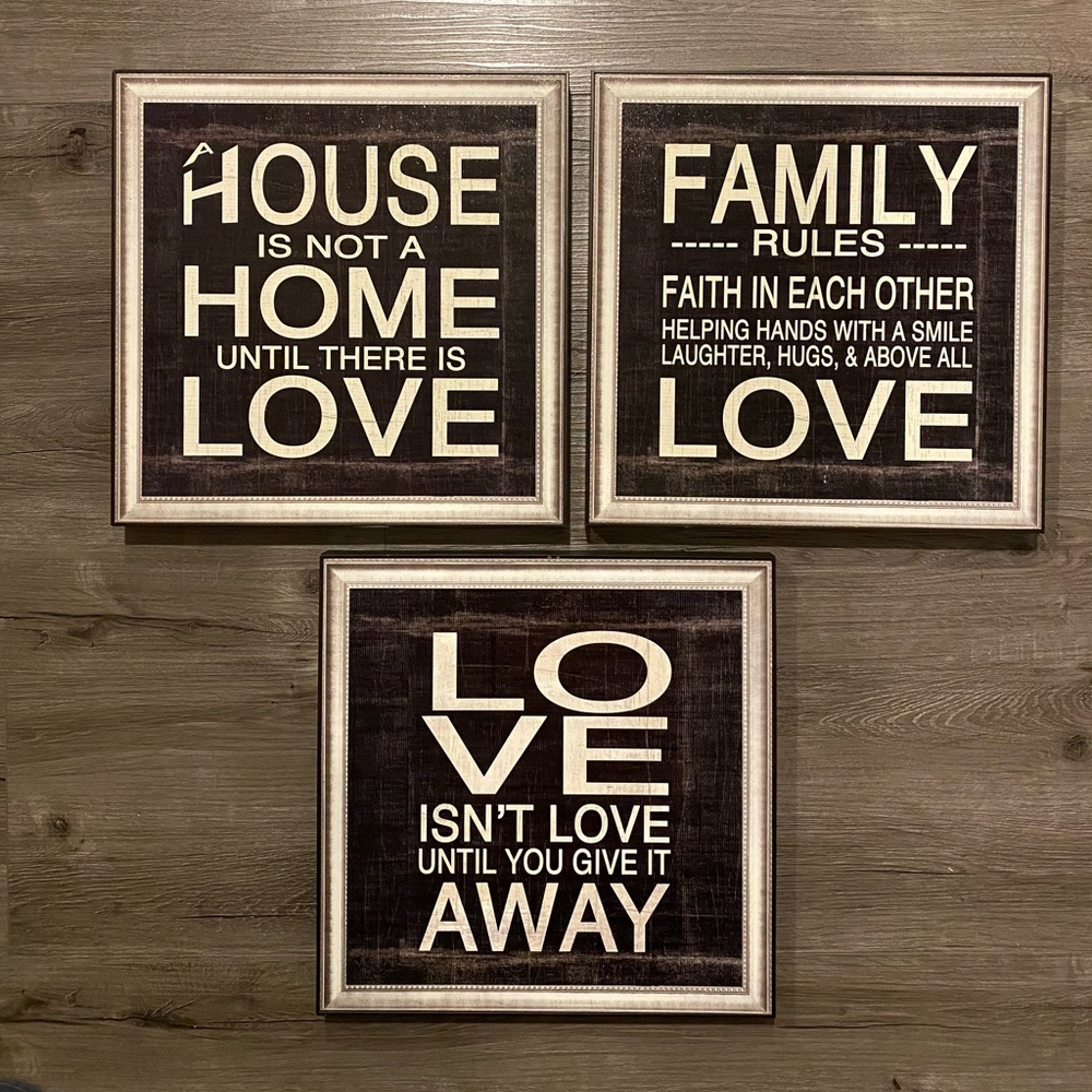Wall art 3 pice